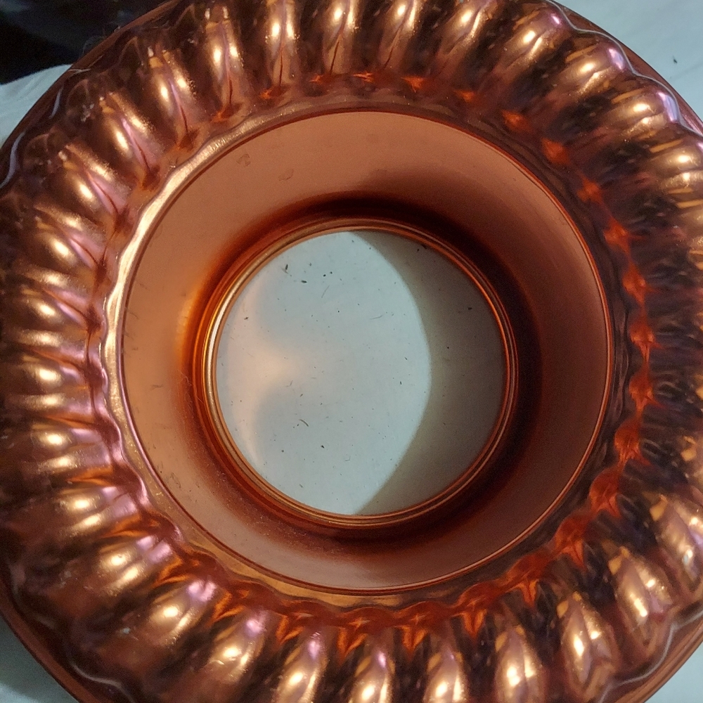 Vintage copper mold